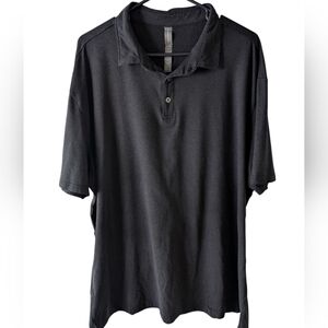 AndersonOrd Men's Black Performance Polo Shirt XXL